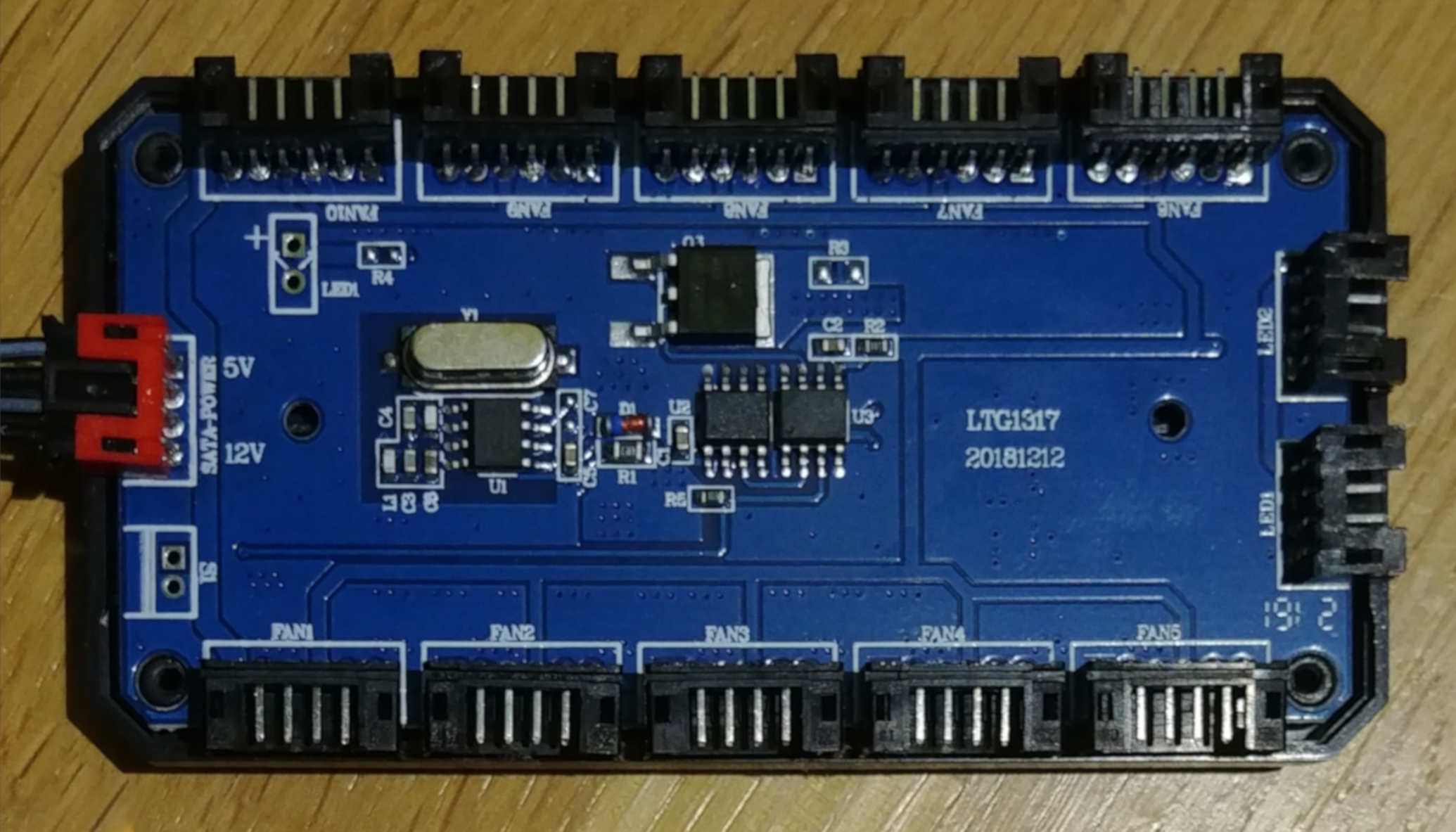 controller pcb front